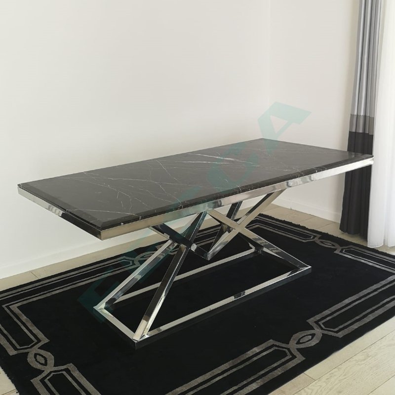 Alexsander Black Marble Table 69